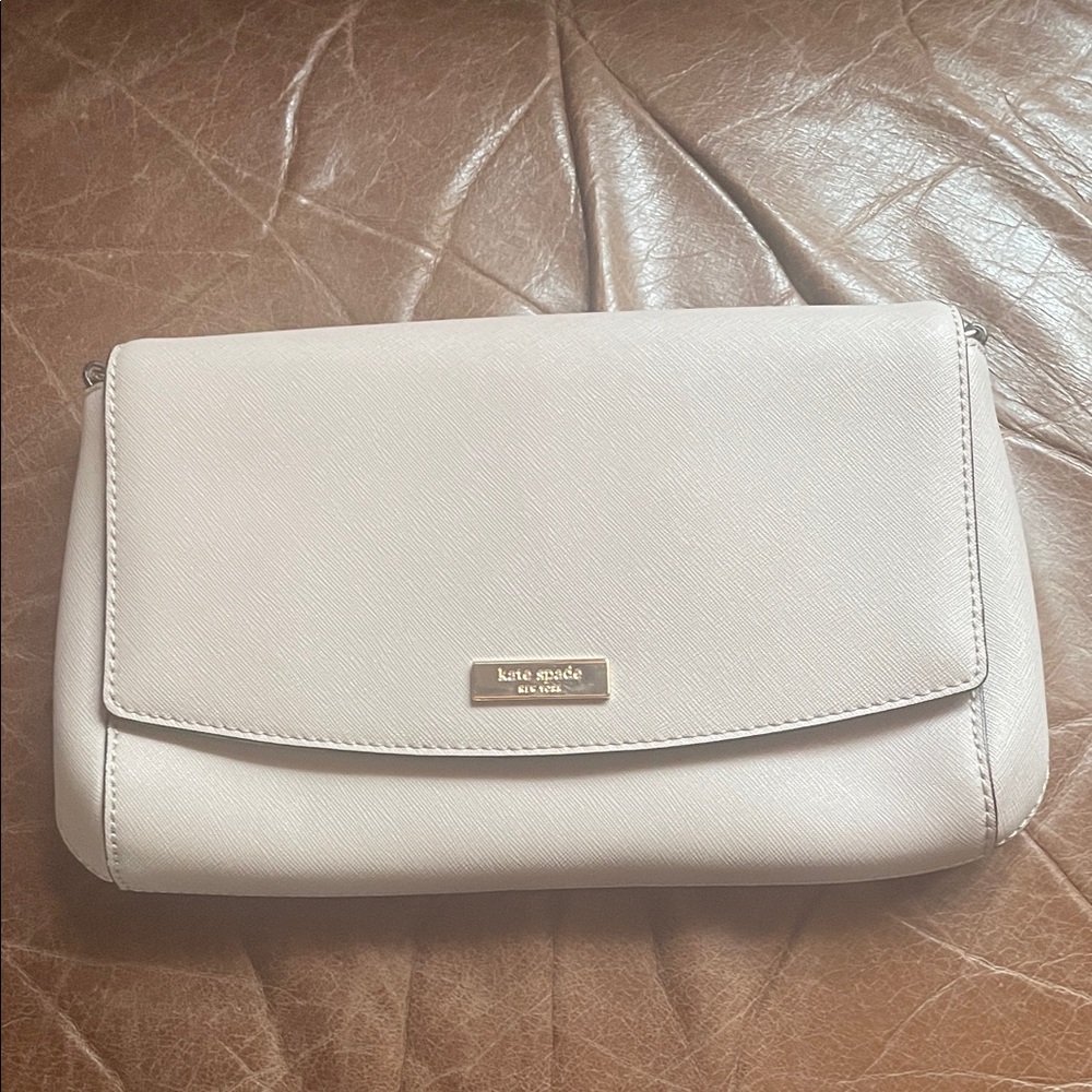 Kate Spade light cream “Laurel Greer” bag